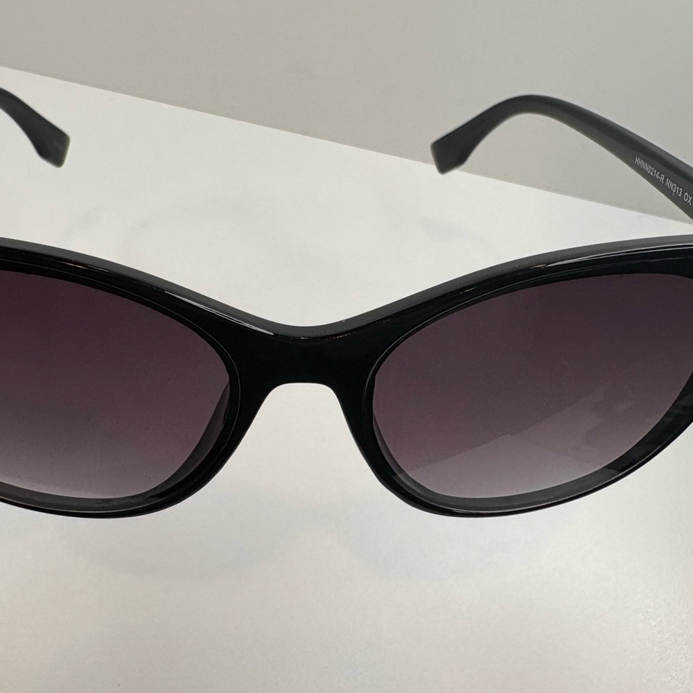 NANETTE LEOPRE SUNGLASSES HHNN0214-R NN313 OX BLACK SUNGLASSES - Picture 14 of 15